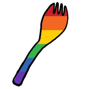 Rainbow Spork for PRIDE Month and beyond!
