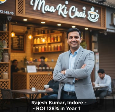 Maa Ki Chai franchise startup investment success stories