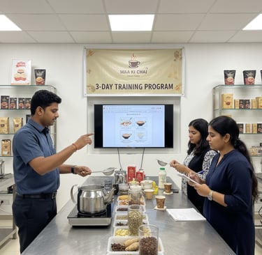 Maa Ki Chai franchise startup investment training program