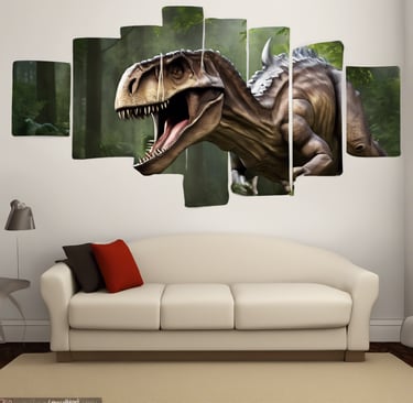 assorted wall decors