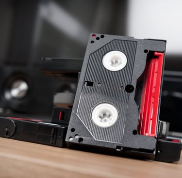 Cintas de video digital 8