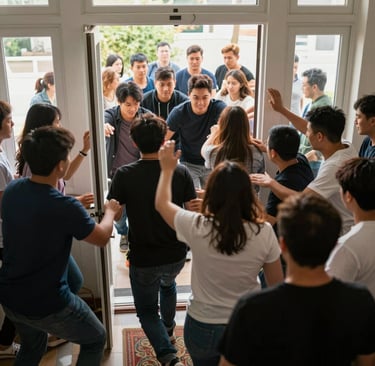 a man riding a skateboard down the side of a ramp