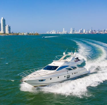Yates de lujo en cartagena, alquiler de yates 