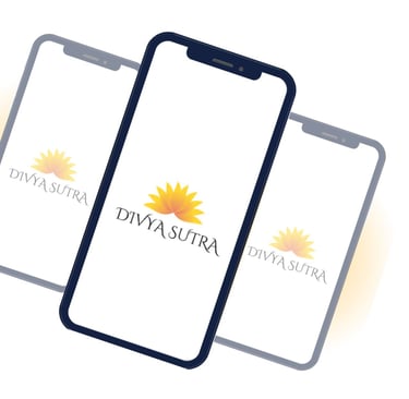 Mock up image of Divya Sutra App for Sanatan Dharam