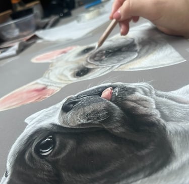 Pet portrait commission