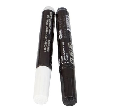 markeriai stiklinei lentai