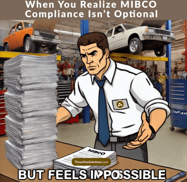When you realize MIBCO compliance isn't optional