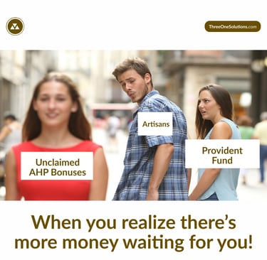 When you realize there’s more money waiting for you!