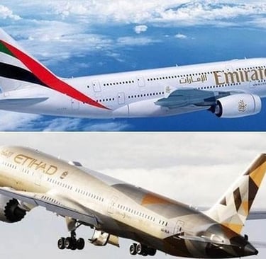 Emirates and Etihad