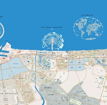 maps in dubai