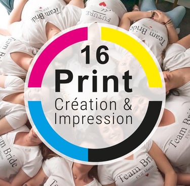 personnalisation tshirt 16 Print charente