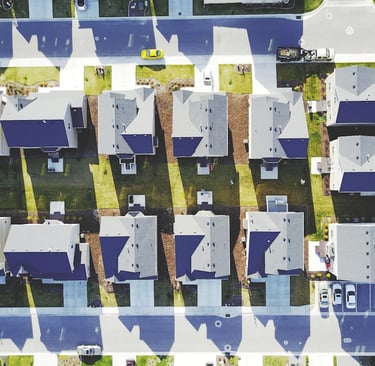 Aerial Photo Of Homes