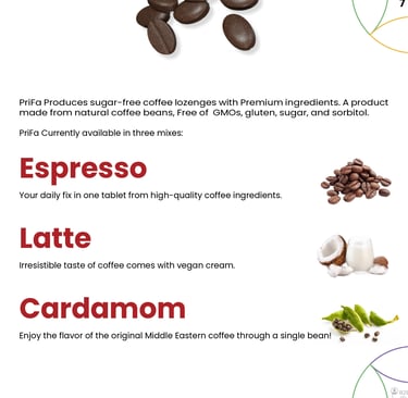 a coffee beane with coffee beans and coffee beans