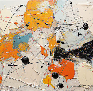 ImmrtlArts : Chromalace elegance abstract painting description