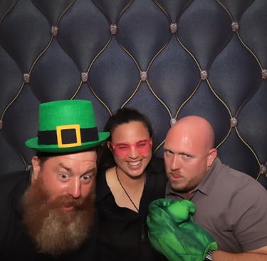 Photo Booth memory making at a Volunteer Celebration in Ormeau, Goldcoast - party hire by SweetAz Co.