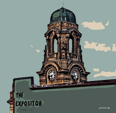 Expositor Building City Hall Tower 12248