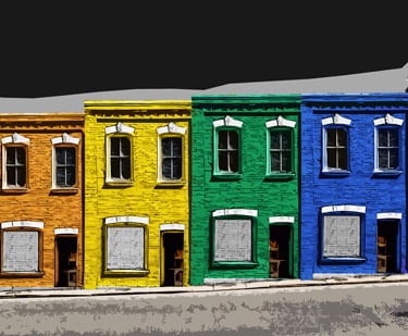 Jellybean Rowhouses 2893