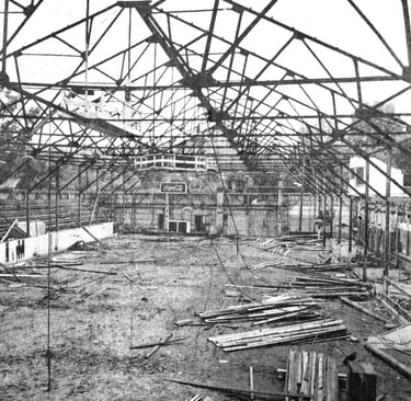 Arctic Arena demolition 1968