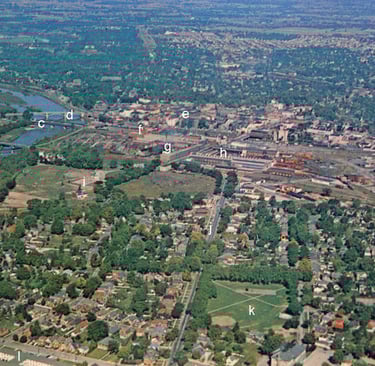 Aerial photo 1960