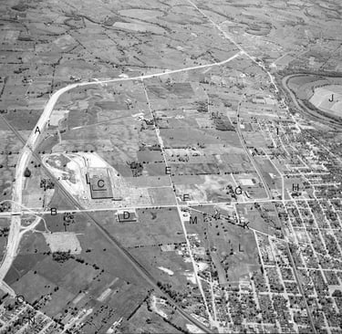 Hwy 403 and Braneida Industrial Park 1965