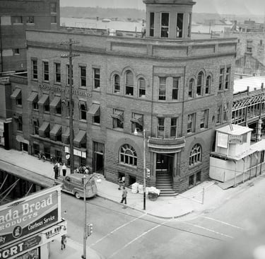 Expositor building 1950