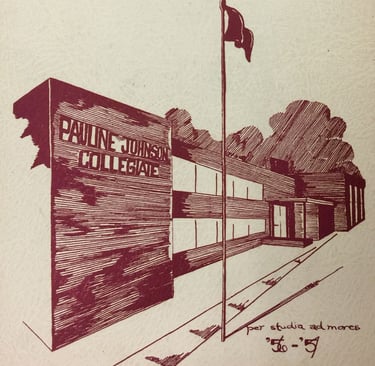 Pauline Johnson Yearbook 1956-57