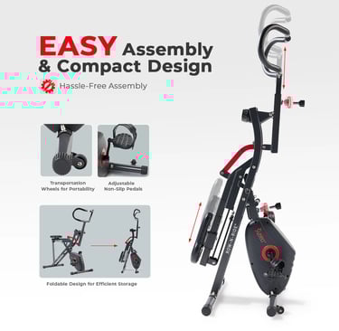 Row and Ride exercise machine