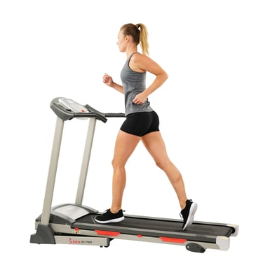 running on treadmill