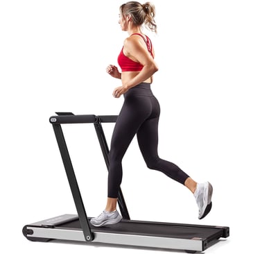 running on treadmill