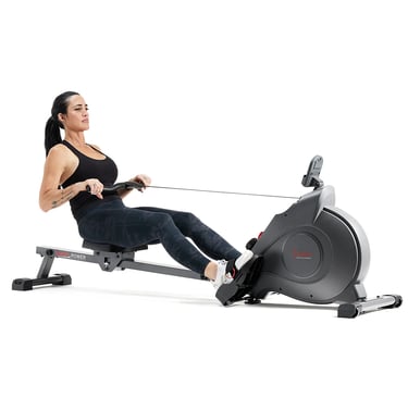 exercising on a rower