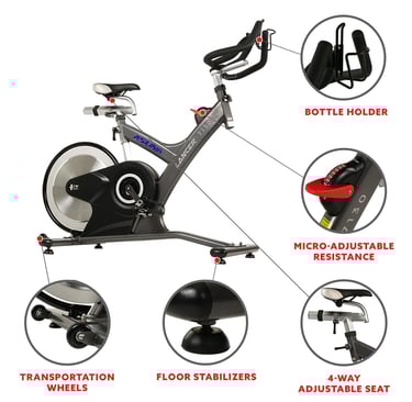 exercise bike features