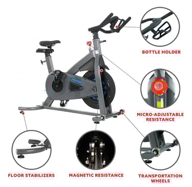 exercise bike features