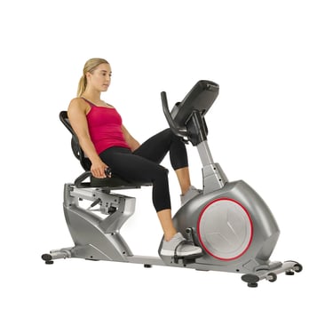riding recumbent bike