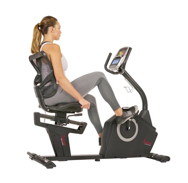 riding recumbent bike