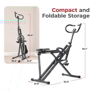 row and ride exercise machine