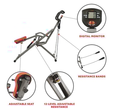 row and ride exercise machine