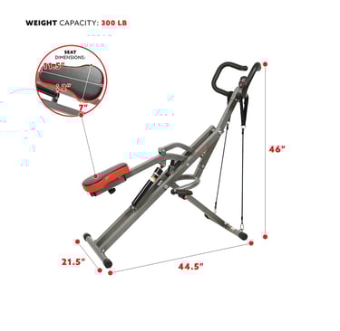 row and ride exercise machine