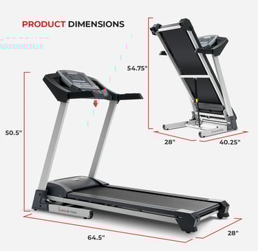 treadmill features