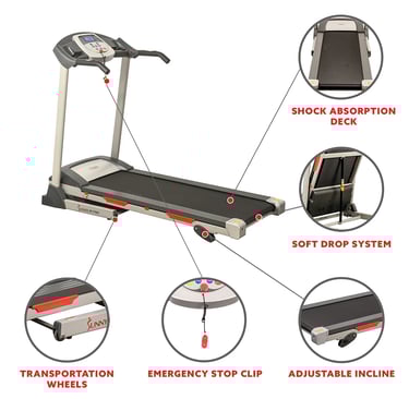 treadmill features