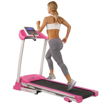running on treadmill