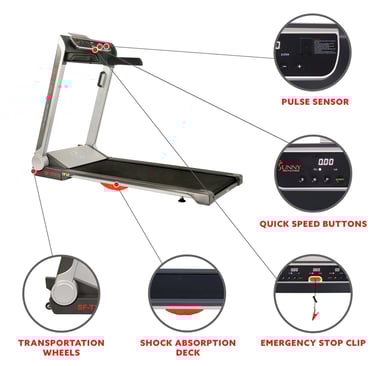 treadmill features