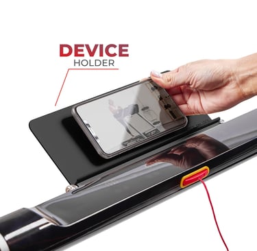 treadmill device holder