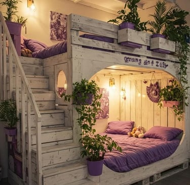 Bedroom essentials including beds, mattresses, nightstands, dressers, bedding, storage solutions, an