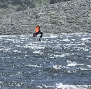winging in chop