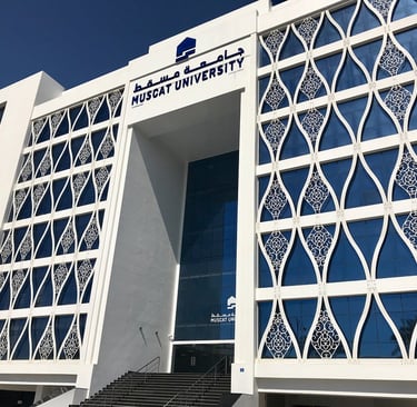 Muscat University Oman Job vacancies