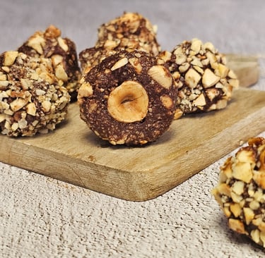 Keto ferrero rocher fatbomb, Keto recept, keto fatbomb