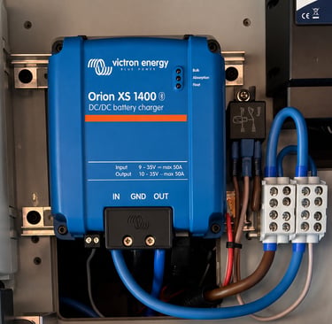 Victron Orion XS 1400 Ladebooster im Wohnmobil
