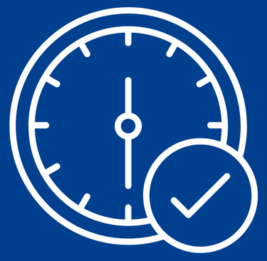 symbole d'un horloge