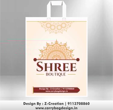 Latest Carrtbag Design, Premium Bag Design, Bag Unique Design, Garments Bag Designs, Jhola Design