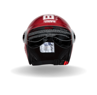 DASS BOMBER Red Helmet